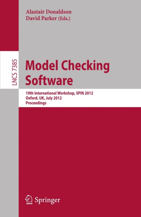 Cover image for book Model Checking Software