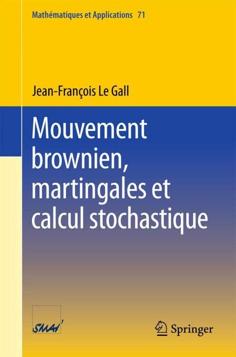 Cover image for book Mouvement brownien, martingales et calcul stochastique