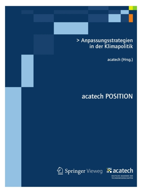 Cover image for book Anpassungsstrategien in der Klimapolitik