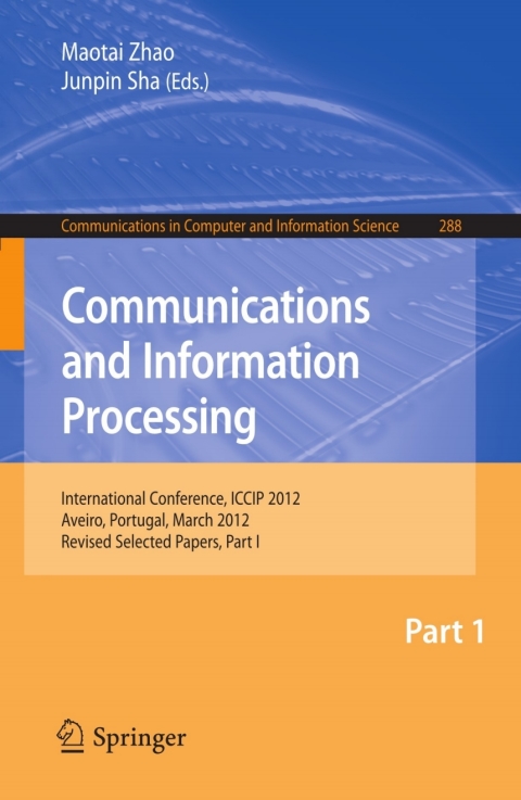 Cover image for book Communications and Information Processing