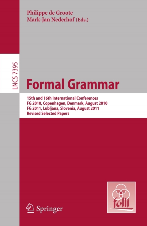 Cover image for book Formal Grammar