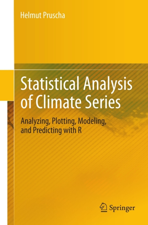Cover image for book Statistical Analysis of Climate Series