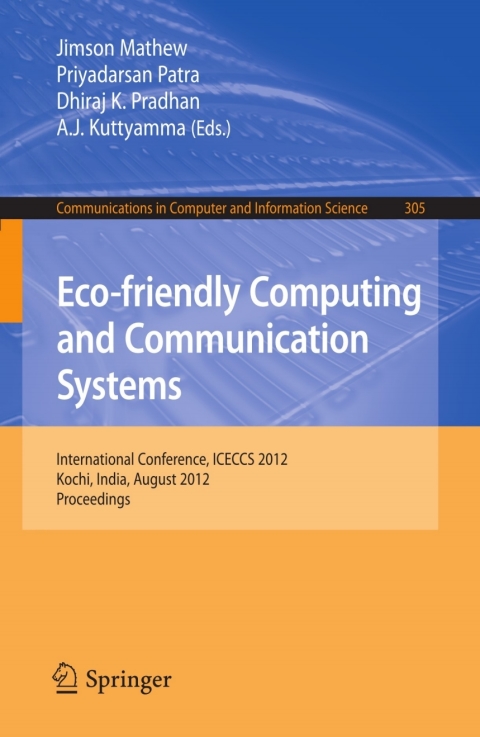 Cover image for book Eco-friendly Computing and Communication Systems