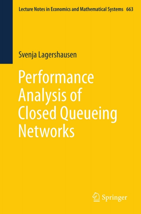 Cover image for book Performance Analysis of Closed Queueing Networks
