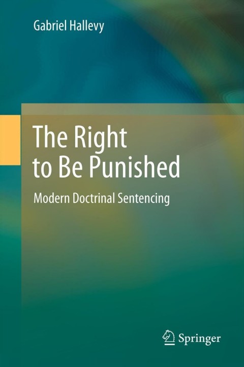Cover image for book The Right to Be Punished