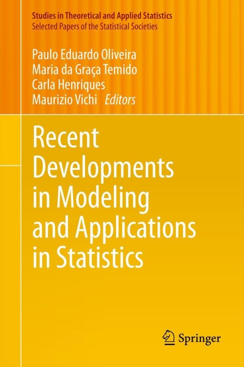 Cover image for book Recent Developments in Modeling and Applications in Statistics