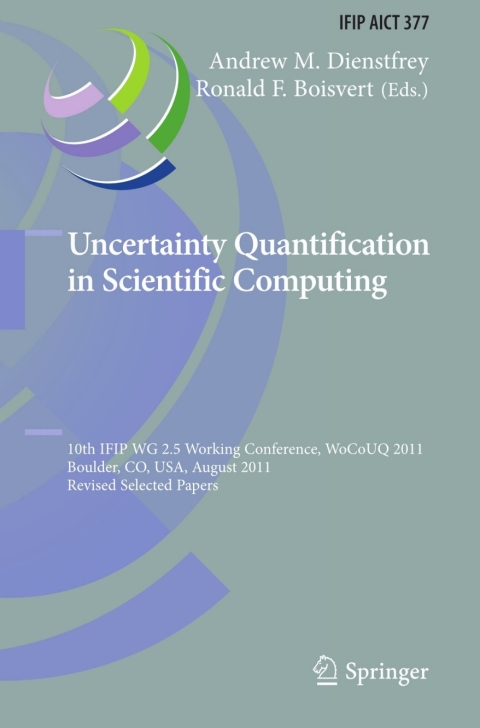 Cover image for book Uncertainty Quantification in Scientific Computing