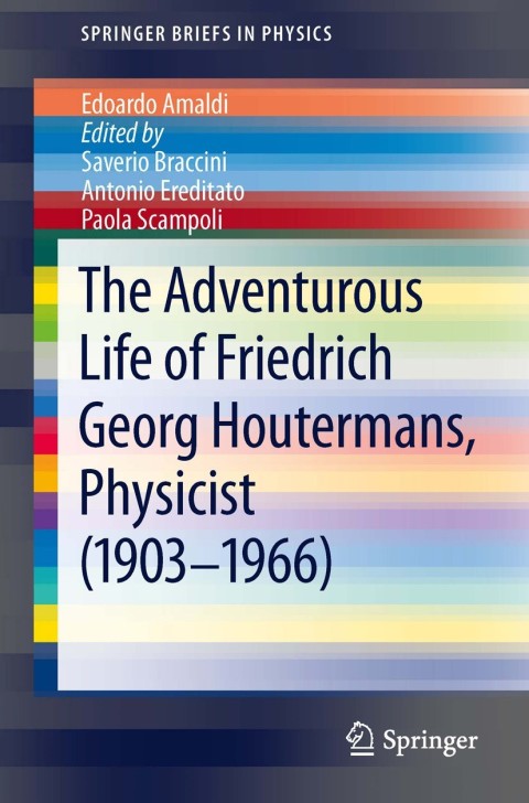 Cover image for book The Adventurous Life of Friedrich Georg Houtermans, Physicist (1903-1966)