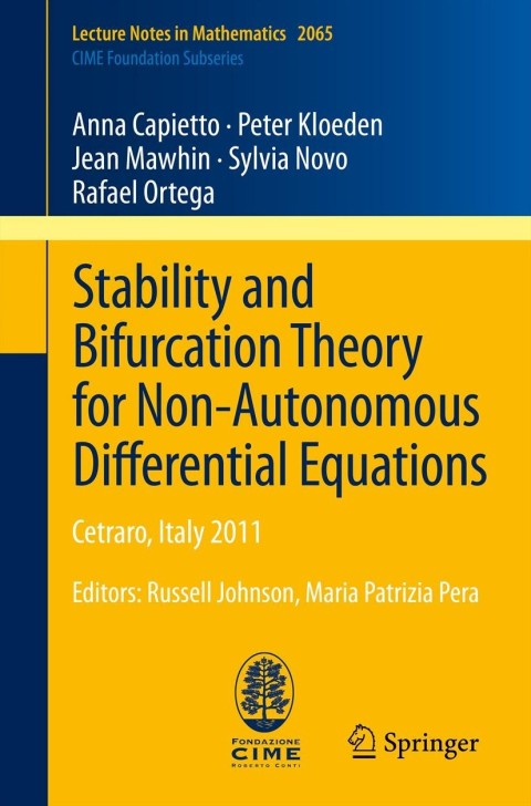 Cover image for book Stability and Bifurcation Theory for Non-Autonomous Differential Equations