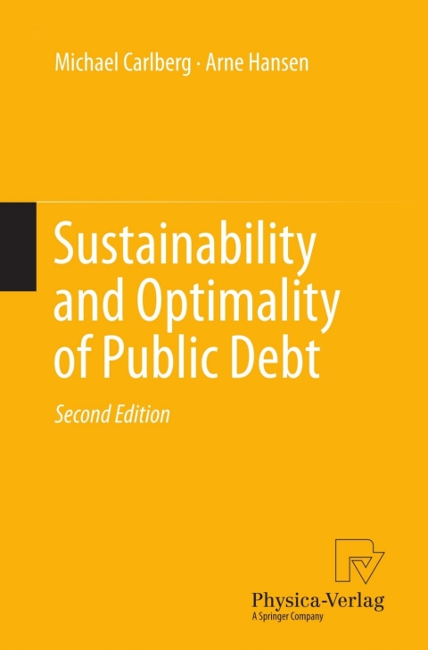 Cover image for book Sustainability and Optimality of Public Debt