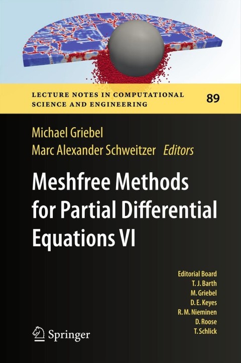 Cover image for book Meshfree Methods for Partial Differential Equations VI