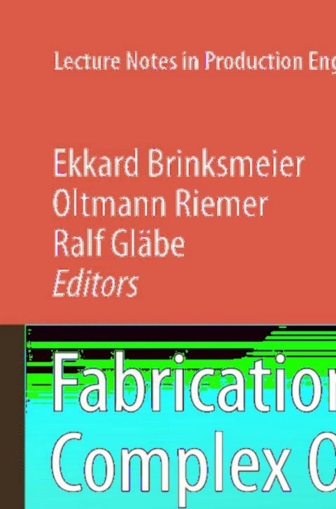 Cover image for book Fabrication of Complex Optical Components