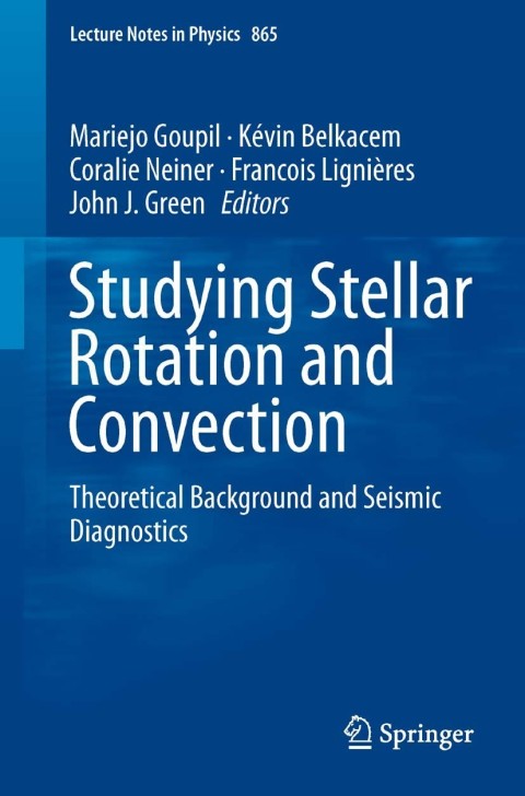 Cover image for book Studying Stellar Rotation and Convection