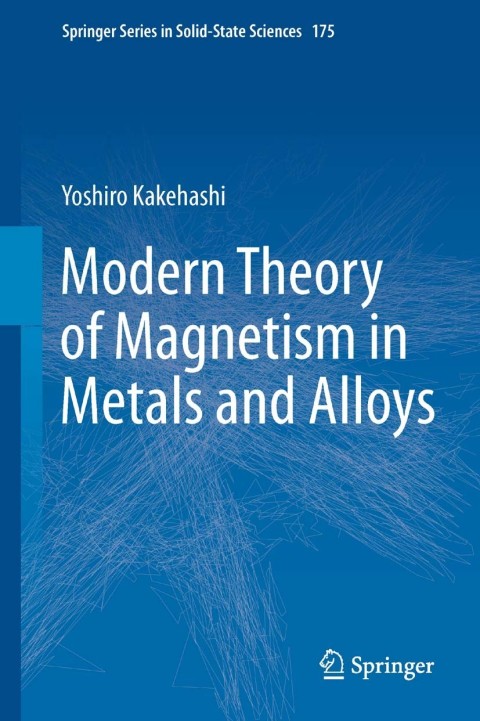 Cover image for book Modern Theory of Magnetism in Metals and Alloys