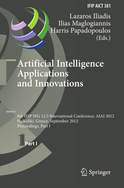 Cover image for book Artificial Intelligence Applications and Innovations