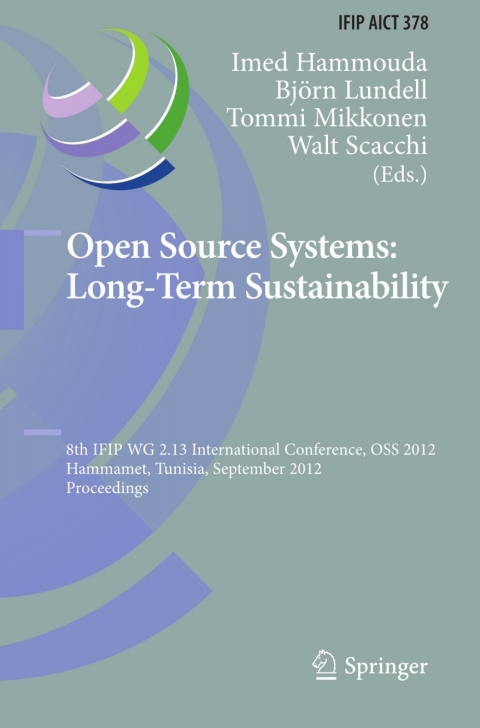 Cover image for book Open Source Systems: Long-Term Sustainability