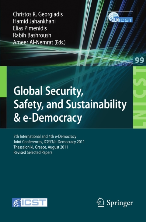 Cover image for book Global Security, Safety, and Sustainability