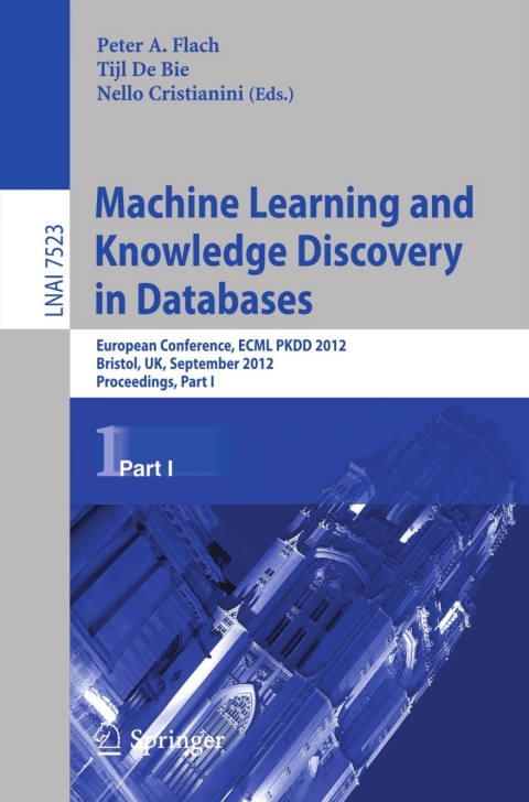 Cover image for book Machine Learning and Knowledge Discovery in Databases