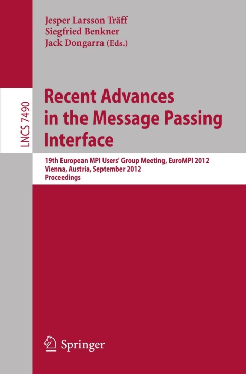 Cover image for book Recent Advances in the Message Passing Interface
