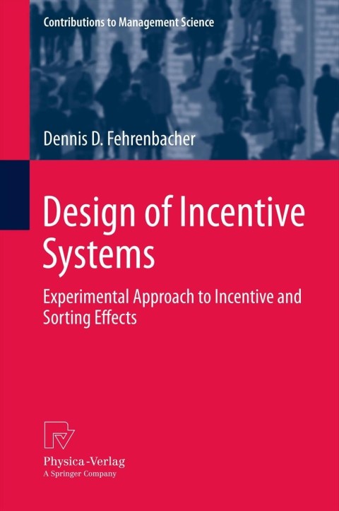 Cover image for book Design of Incentive Systems