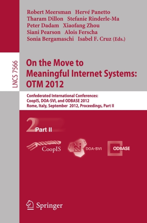 Cover image for book On the Move to Meaningful Internet Systems: OTM 2012