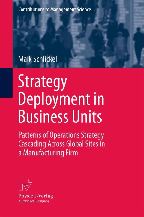 Cover image for book Strategy Deployment in Business Units