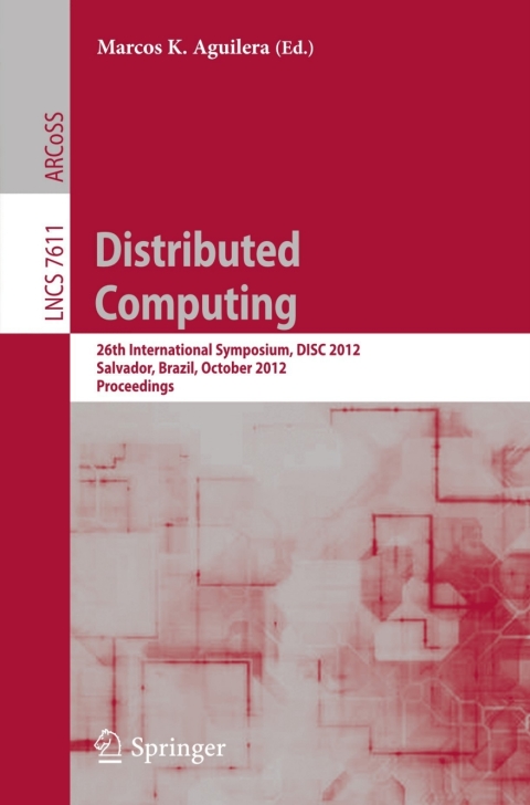 Cover image for book Distributed Computing
