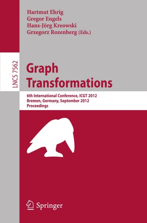 Cover image for book Graph Transformation