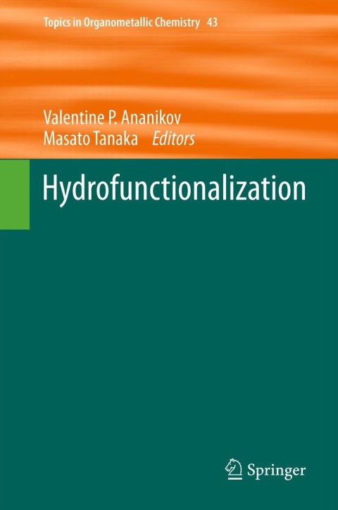Cover image for book Hydrofunctionalization