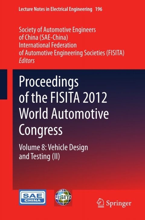 Cover image for book Proceedings of the FISITA 2012 World Automotive Congress