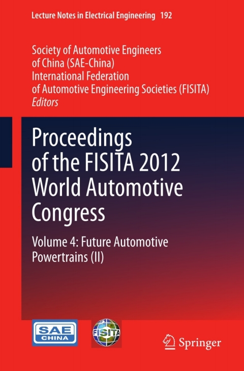 Cover image for book Proceedings of the FISITA 2012 World Automotive Congress