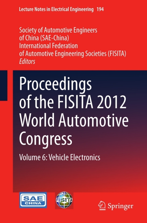 Cover image for book Proceedings of the FISITA 2012 World Automotive Congress
