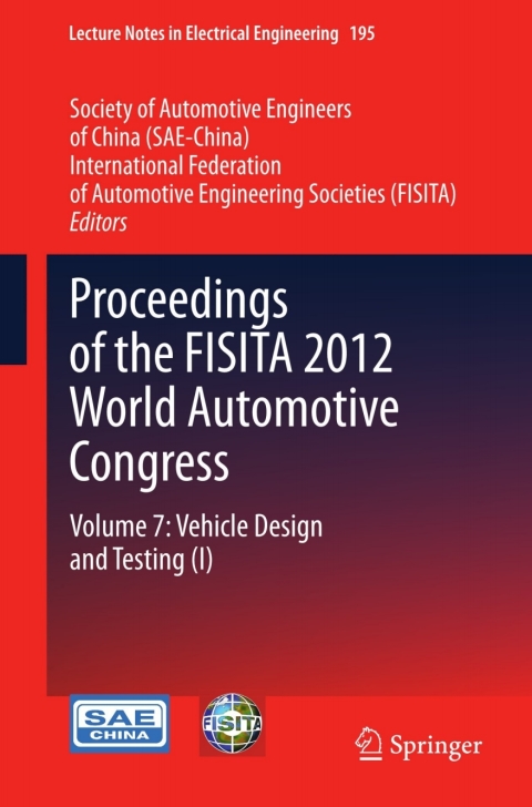 Cover image for book Proceedings of the FISITA 2012 World Automotive Congress
