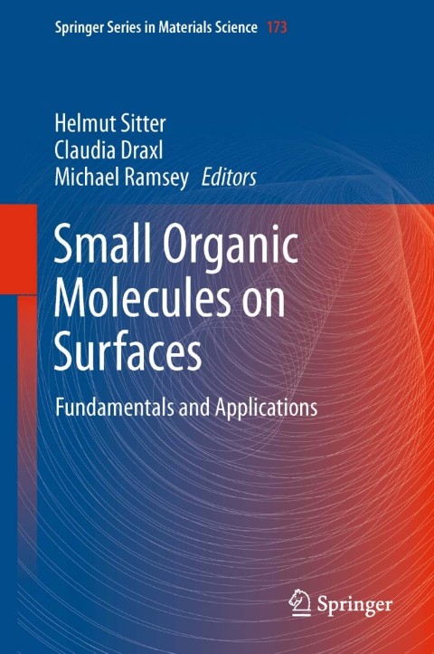 Cover image for book Small Organic Molecules on Surfaces