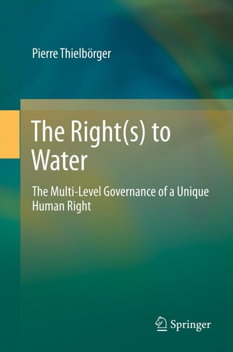 Cover image for book The Right(s) to Water
