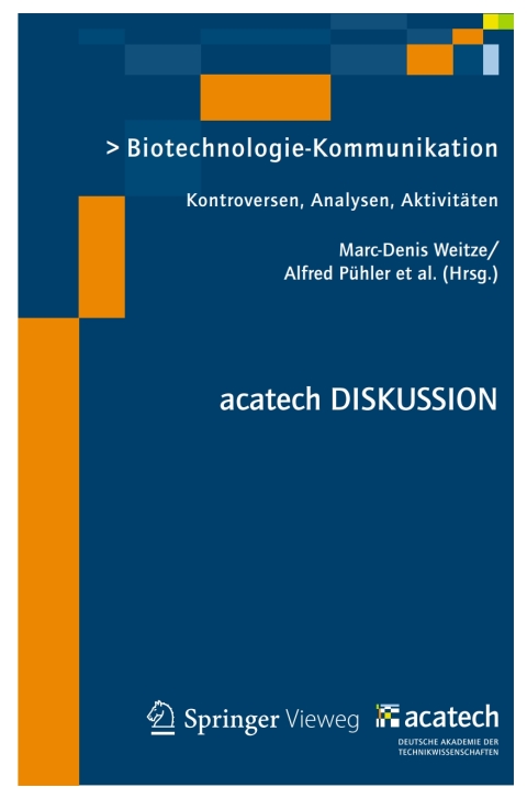 Cover image for book Biotechnologie-Kommunikation