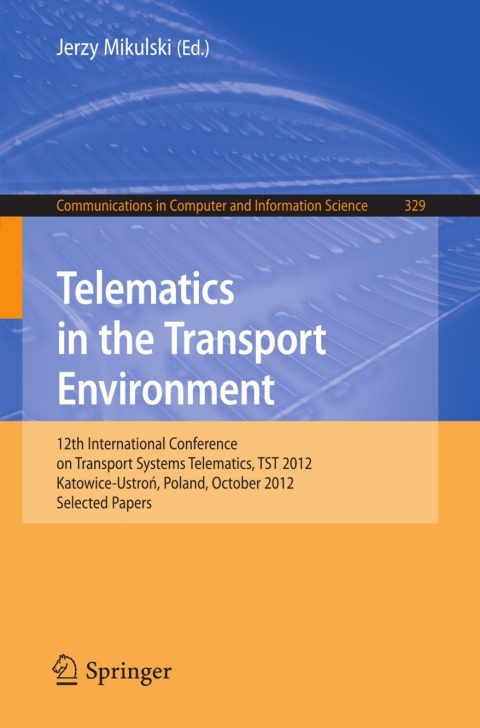 Cover image for book Telematics in the Transport Environment