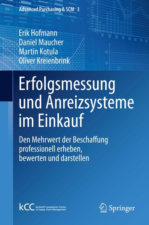 Cover image for book Erfolgsmessung und Anreizsysteme im Einkauf