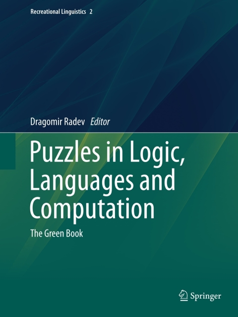 Cover image for book Puzzles in Logic, Languages and Computation