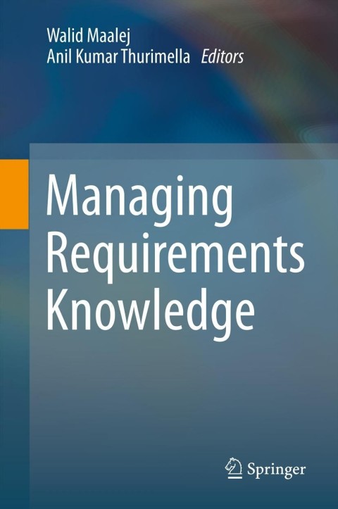 Cover image for book Managing Requirements Knowledge