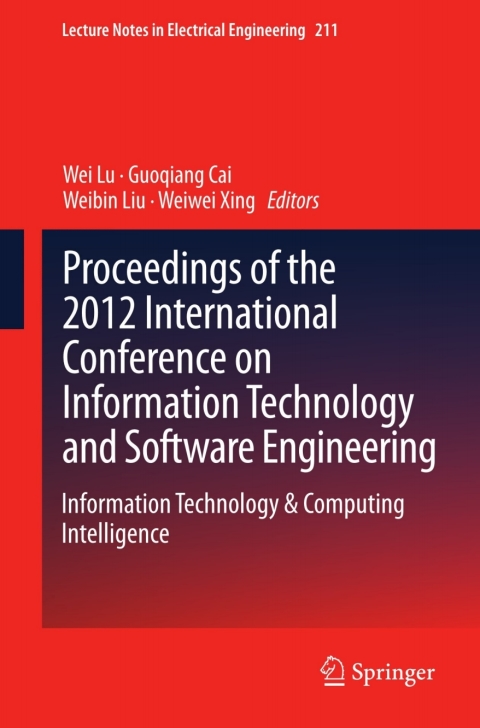 Cover image for book Proceedings of the 2012 International Conference on Information Technology and Software Engineering