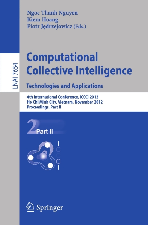Cover image for book Computational Collective Intelligence. Technologies and Applications