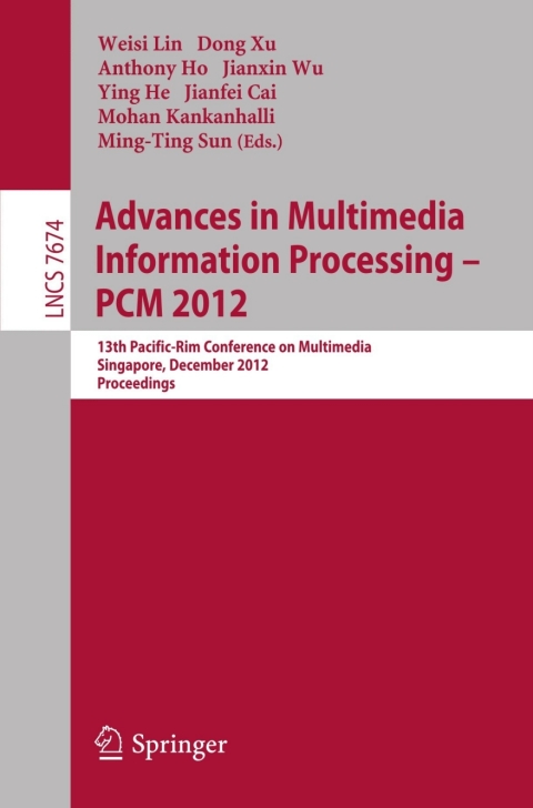 Cover image for book Advances in Multimedia Information Processing, PCM 2012