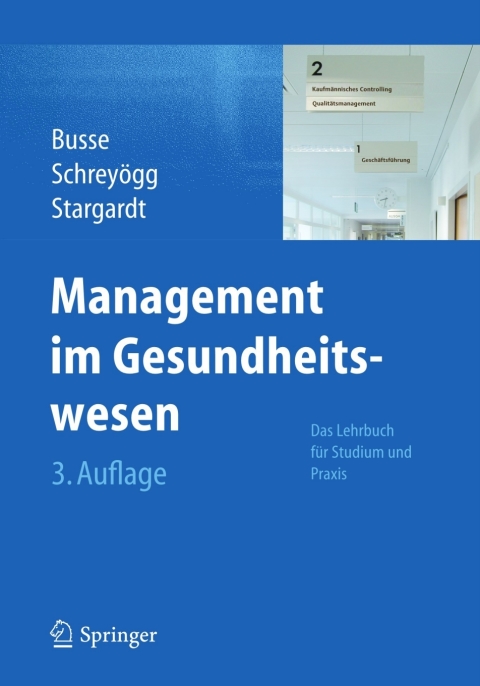 Cover image for book Management im Gesundheitswesen