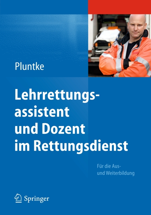 Cover image for book Lehrrettungsassistent und Dozent im Rettungsdienst
