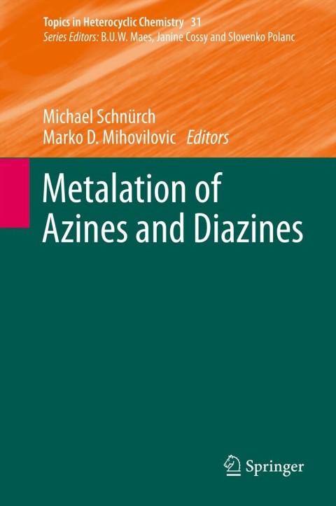 Cover image for book Metalation of Azines and Diazines