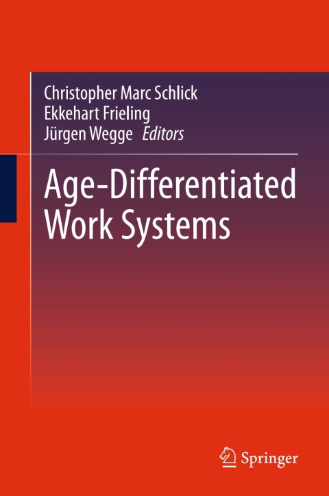 Cover image for book Age-Differentiated Work Systems