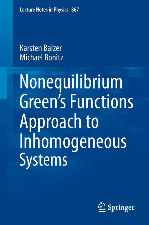 Cover image for book Nonequilibrium Green's Functions Approach to Inhomogeneous Systems