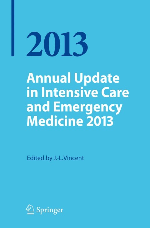 Cover image for book Annual Update in Intensive Care and Emergency Medicine 2013