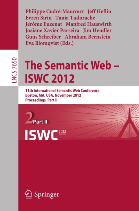 Cover image for book The Semantic Web -- ISWC 2012